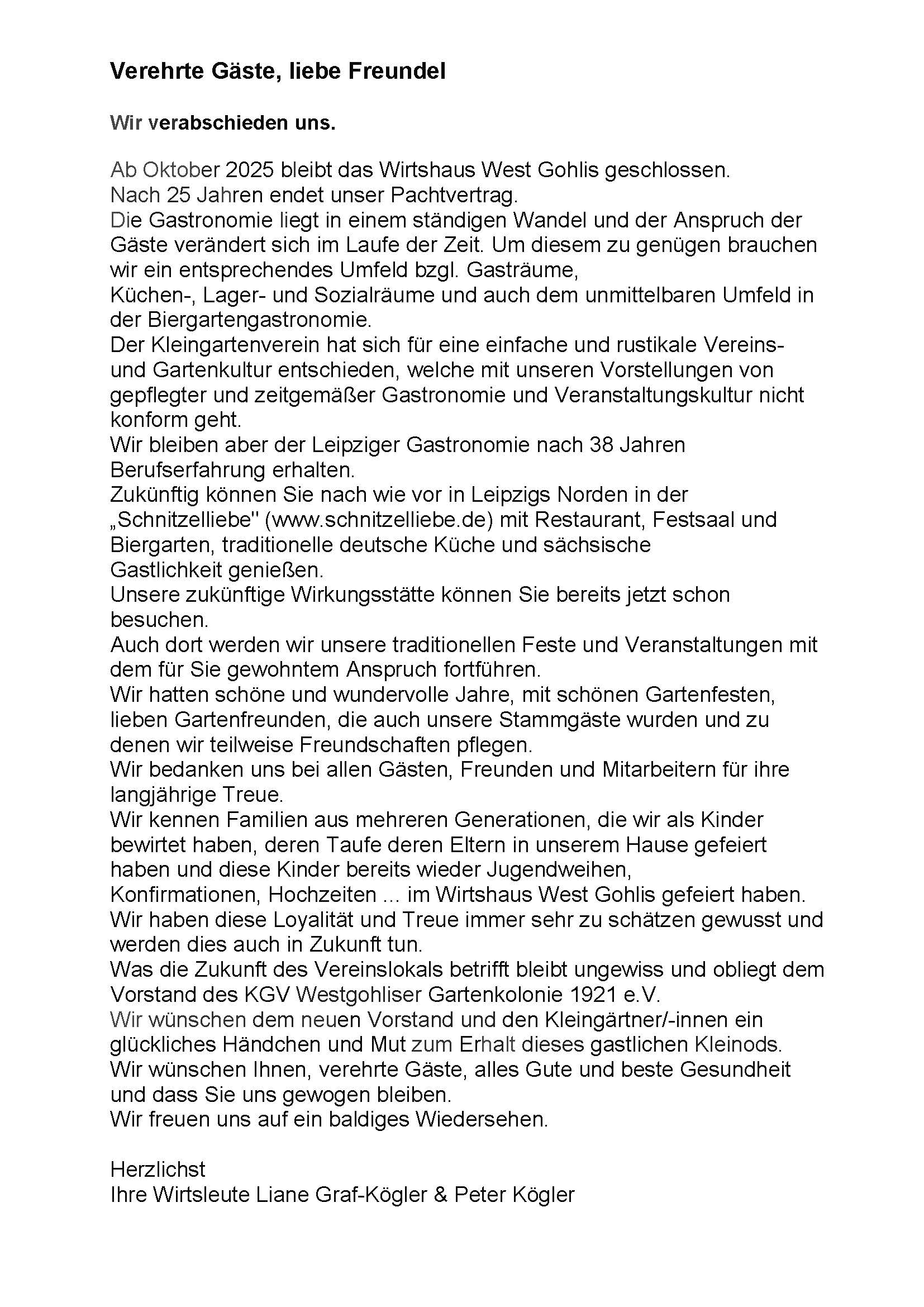 Verehrte Gäste